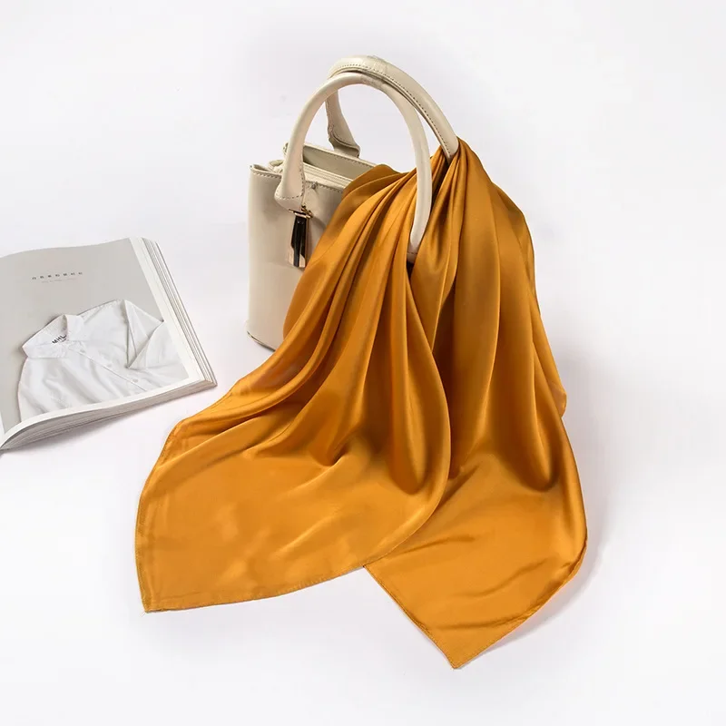 Pañuelo de satén para mujer de - Silk Neck Scarf reseña y precio