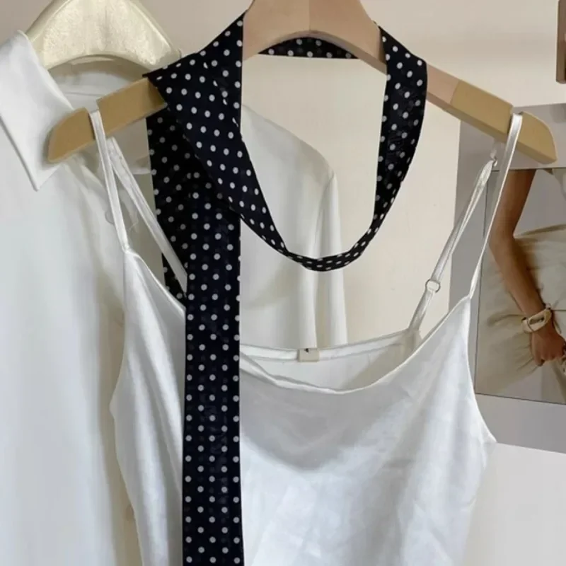 Bufanda con estampado de leopa - Silk Tie Striped reseña y precio