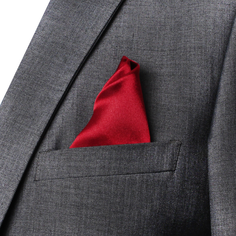 Pañuelo de satén para hombre,  - Pocket Square Set reseña y precio