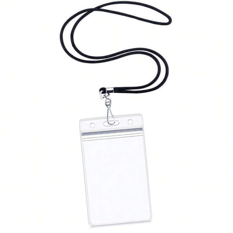 Portatarjetas con etiqueta de  - Lanyard Badge Holder reseña y precio